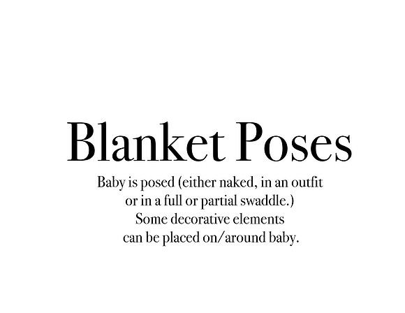 Blanket Poses