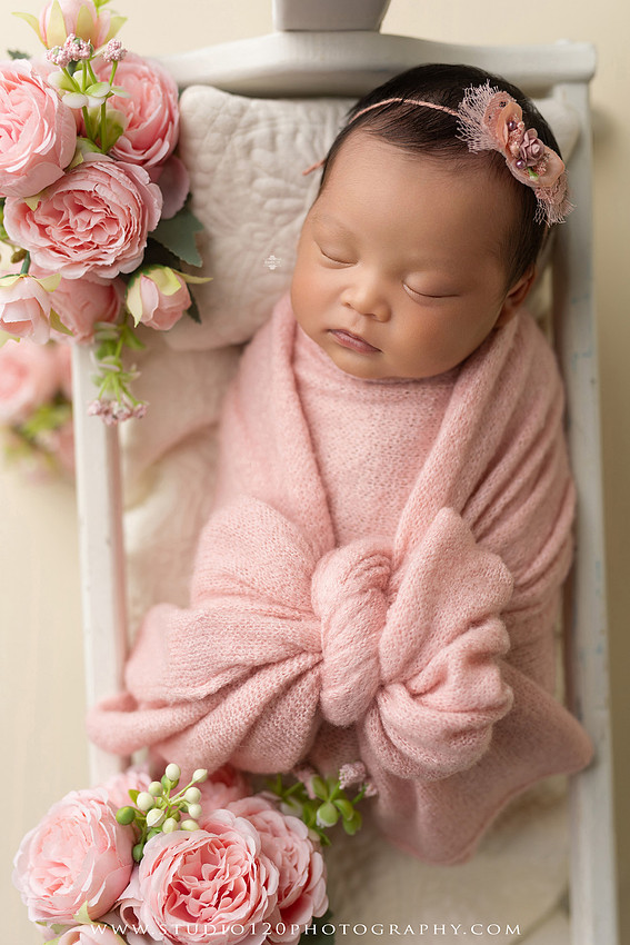A Luxury Hermès Inspired Newborn Session
