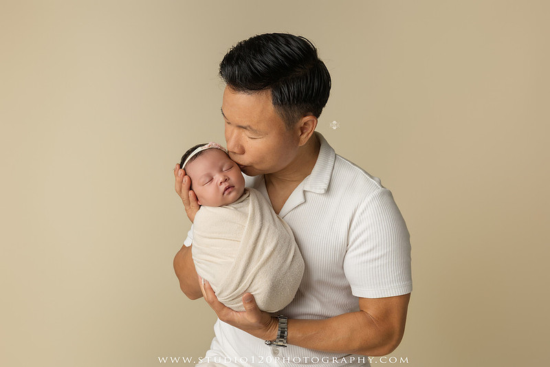 A Luxury Hermès Inspired Newborn Session