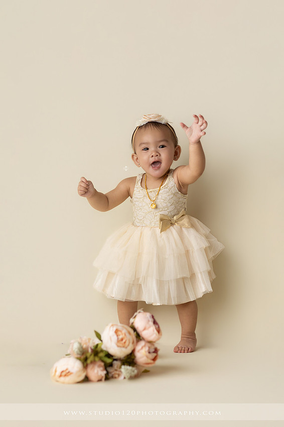 "cake smash photographer Ramona", "first birthday photographer", "princess cake smash", "luxe cake smash", "baby milestone photography", "San Diego cake smash photographer", "first birthday photos", "custom cake smash set", "baby portrait session", "princess birthday photos", "one year old photos", "client closet outfits", "first birthday celebration"
