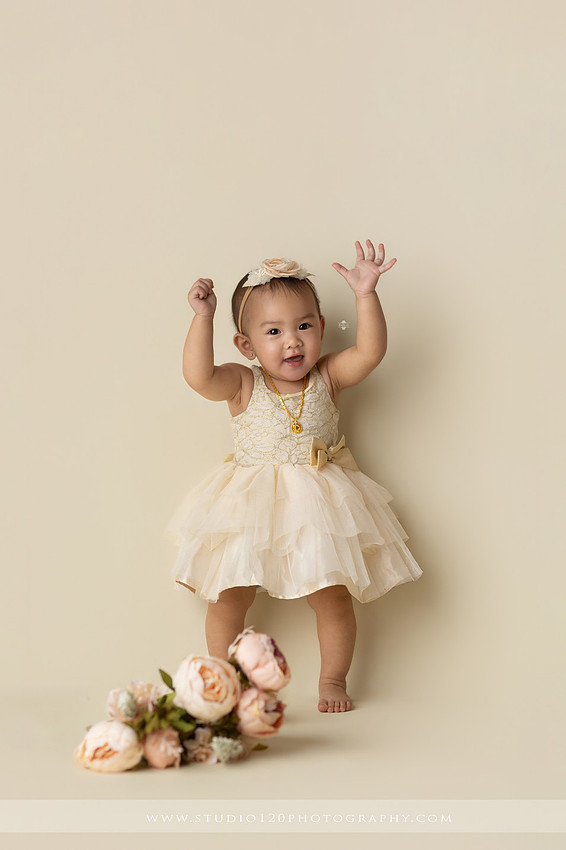 "cake smash photographer Ramona", "first birthday photographer", "princess cake smash", "luxe cake smash", "baby milestone photography", "San Diego cake smash photographer", "first birthday photos", "custom cake smash set", "baby portrait session", "princess birthday photos", "one year old photos", "client closet outfits", "first birthday celebration"